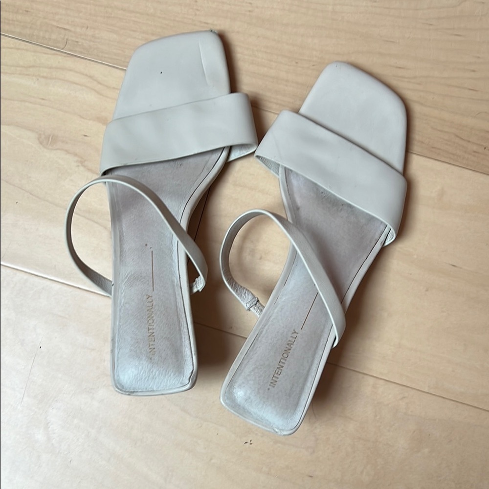 Women's White Sandals